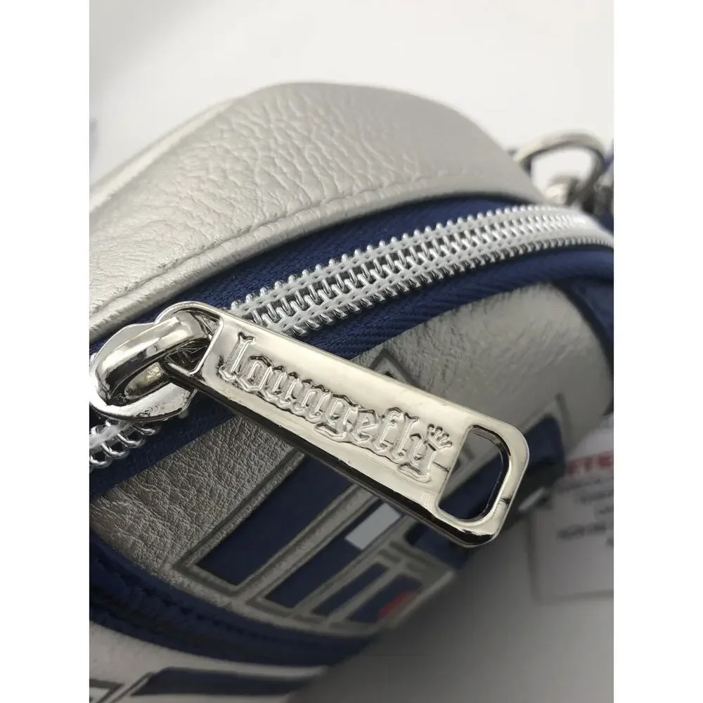 Loungefly Disney Parks Star Wars R2-D2 Droid Wristlet Mini Belt Bag